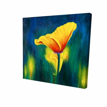 BEGIN HOME DECOR 16 x 16 in. Superb Contrast Flowers-Print on Canvas 2080-1616-FL105